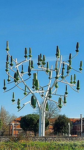Arbre à vent.