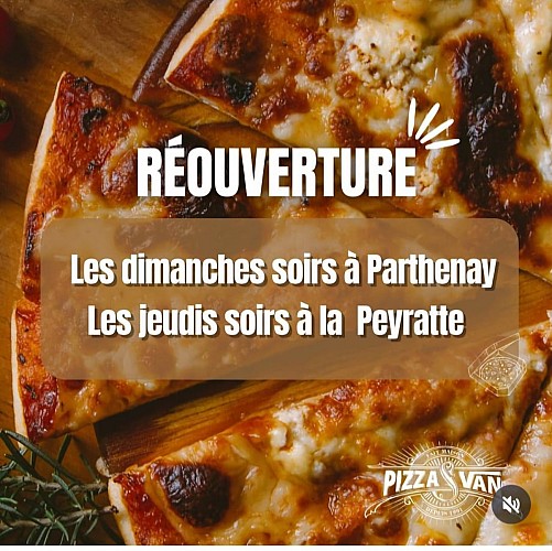 Pizza Van La Peyratte et Parthenay