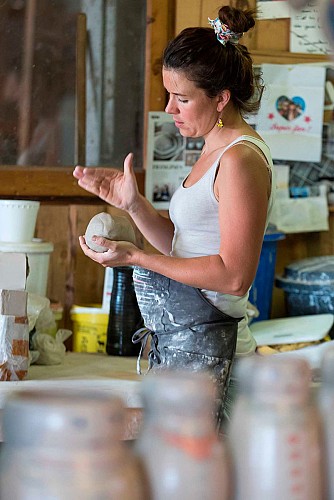 Hand-crafted pottery
