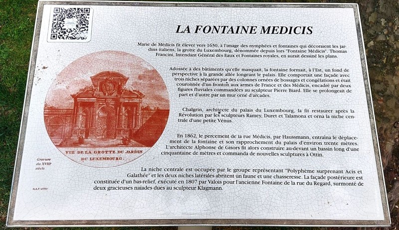 La fontaine Médicis.