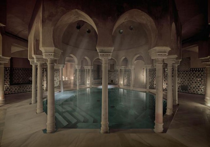 Hammam, bains arabes à Malaga - avec massage de 15 ou 30 min en option