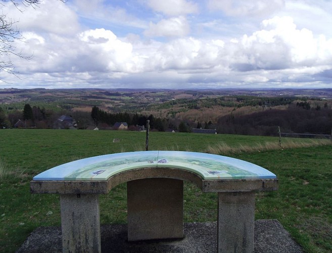 Table d'orientation de Saint-Setiers