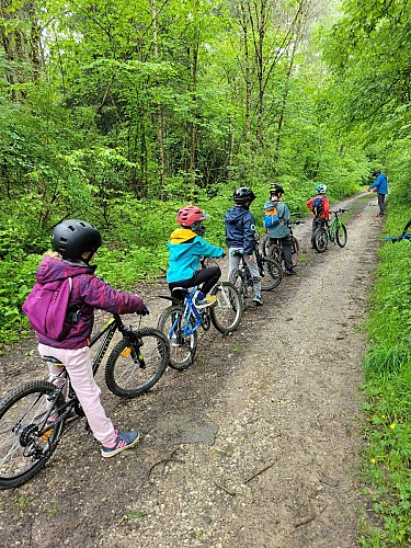 Mountainbike: Kinderkurse (5-7 Jahre) grüne Stufe