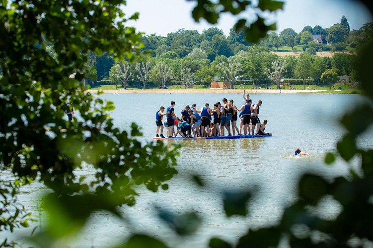 Paddle Base de loisirs de Brûlon