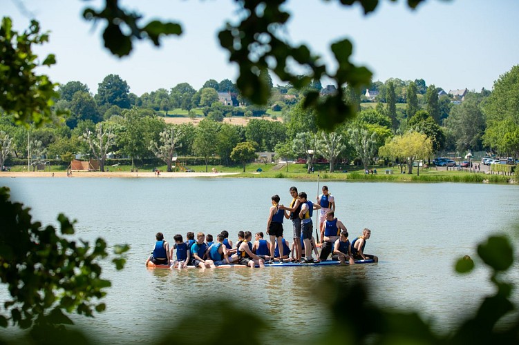 Paddle Base de loisirs de Brûlon