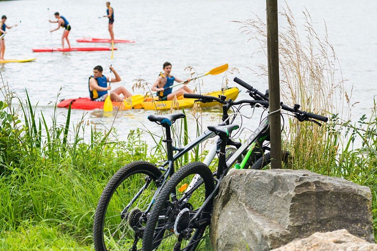 Activités Paddles, canoës, vélos - Base Fred Chouvier
