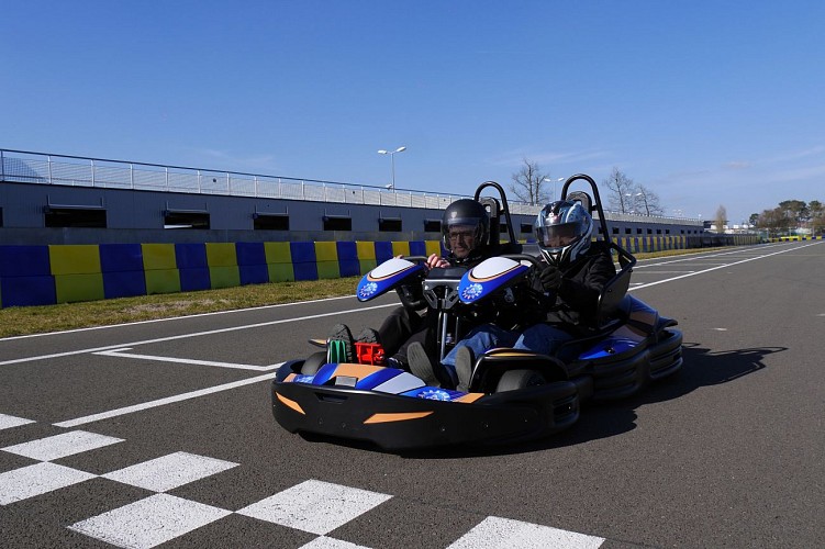 Karting-Biplace
