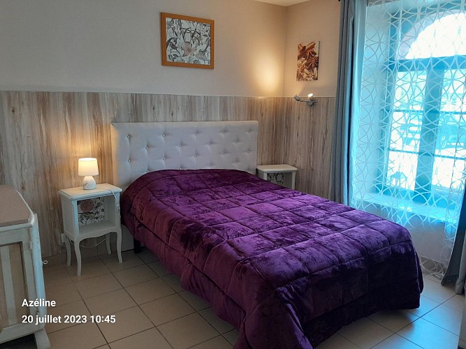 Gîte de groupe Domaine de Meslay - Fyé - chambre PMR