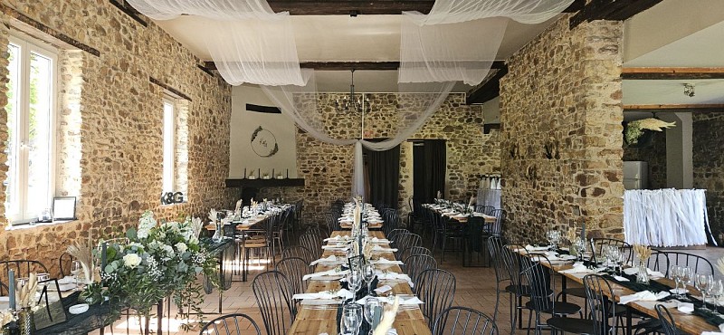 Gîte des Faucheries - Salle de réception 99 pers