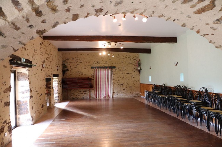 Gîte de groupe Les Gerbaudières - Saint-Christophe-du-Jambet - salle