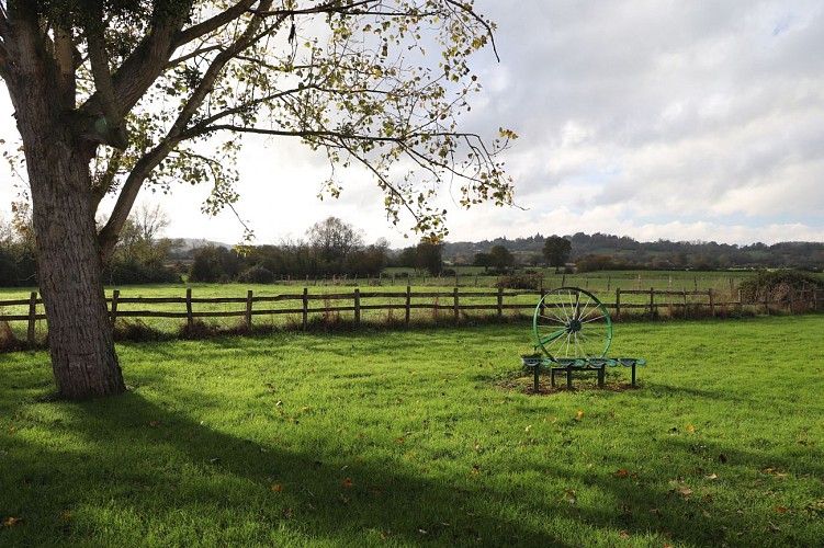 Gîte de groupe Les Gerbaudières - Saint-Christophe-du-Jambet - jardin