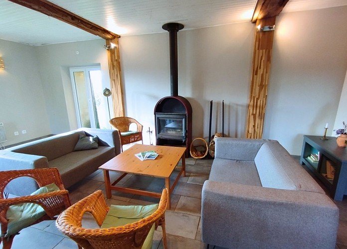 Gîte de La Coudraie - Salon