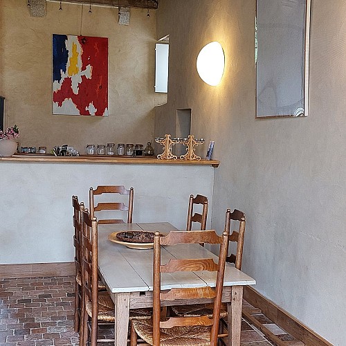 Chateau de Vaux (72130) - Salle à manger pour 10 personnes
