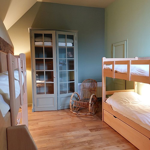 Chateau de Vaux (72130) - La chambre Tilleul