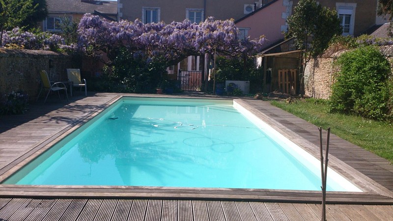 la piscine chauffée