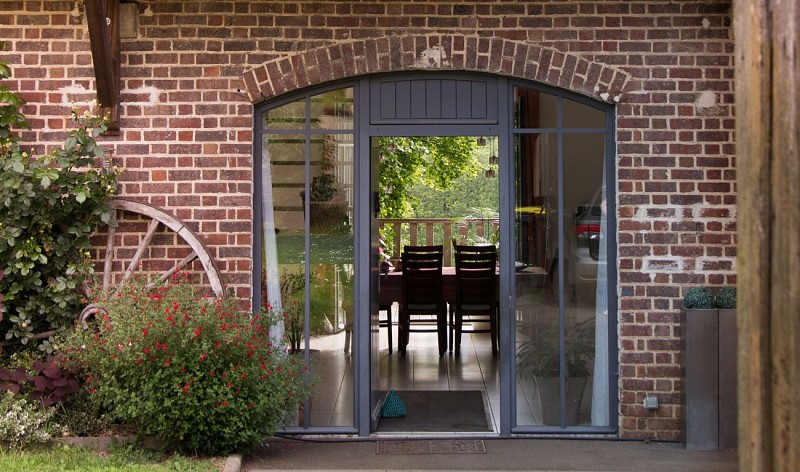 Entrée La Haute Forge Chambres d'hôtes