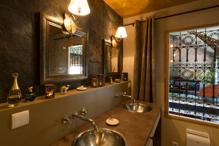 Suite Voyage Salle de Bain Chambres d'hôtes La Haute Forge I