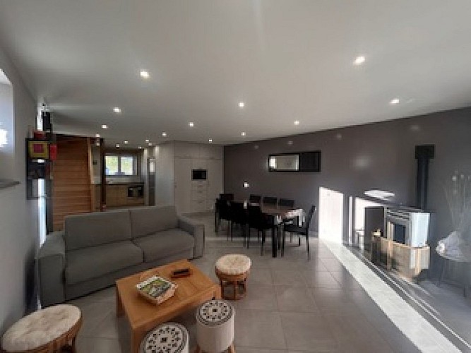 Gîte Le Grand Champagne - Saint-Victeur - séjour