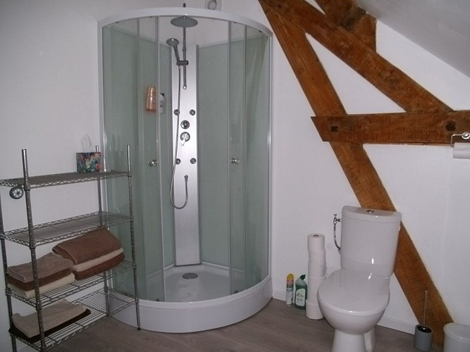 Le Petit Jarrier - appartement - Saint-Georges-le-Gaultier - salle de douche