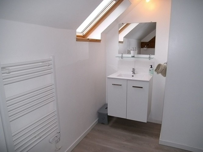Le Petit Jarrier - appartement - Saint-Georges-le-Gaultier - salle de douche