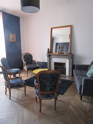 Meublé Le Parc - Maresché - Salon