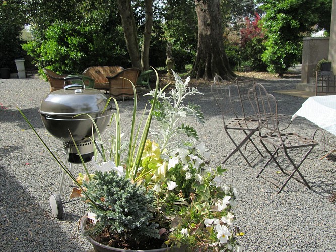 Meublé Le Parc - Maresché - Extérieur coté Cuisine