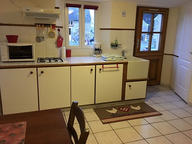 cuisine gîte le Nid