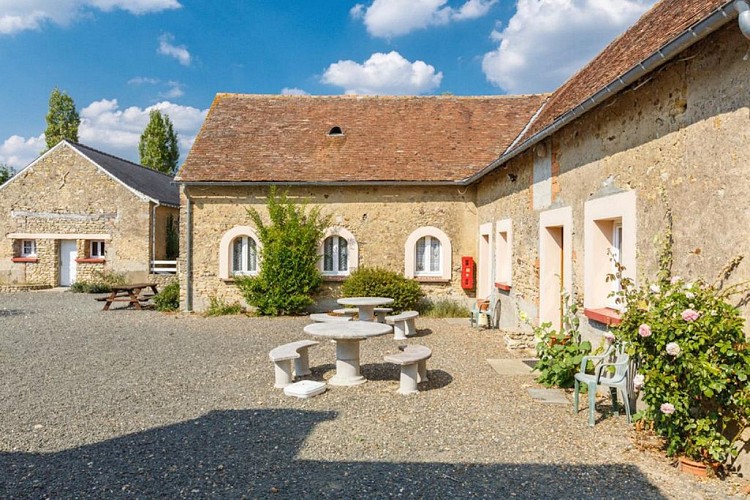 extérieur gîte la Cabane