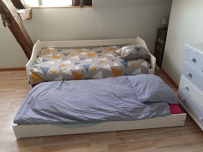 Le refuge des Alpes Mancelles - Fresnay-sur-Sarthe - lit gigogne