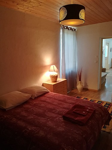 Gîte de Bannes_Montval sur Loir_chambre1