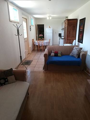 Gîte de Bannes_Montval sur Loir_salon