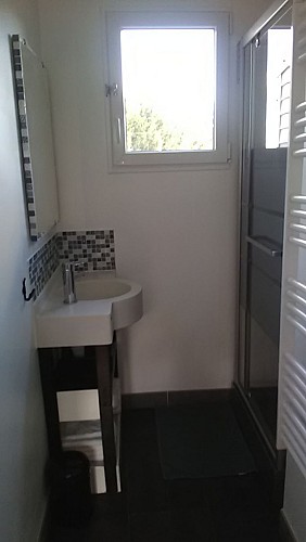 Meublé Santa Maria - Saint-Ouen-de-Mimbré - douche