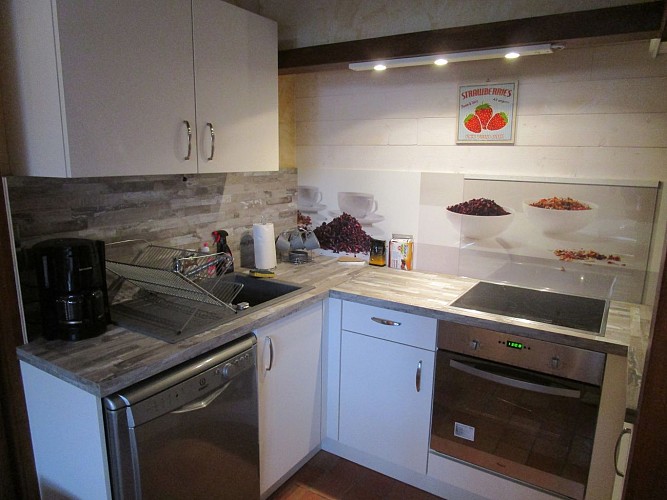 Meublé Le Bourgneuf - Fresnay-sur-Sarthe - cuisine