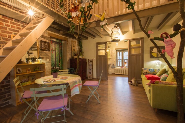 La Haute Forge Meublé Côté Jardin