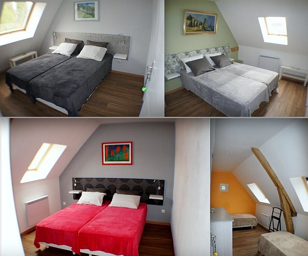 Chambres - Bas Pezereuil