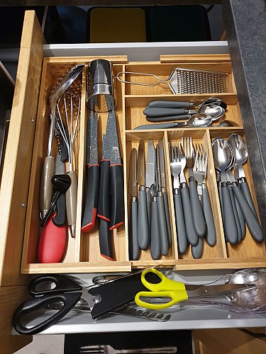 Gîte du Petit Crochet - Fresnay-sur-Sarthe - couverts