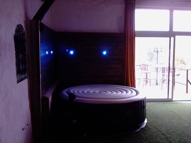 Le coin jacuzzi