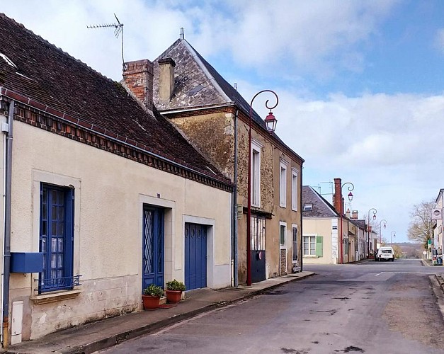 la Gouline, rue des sabotiers au coeur du village