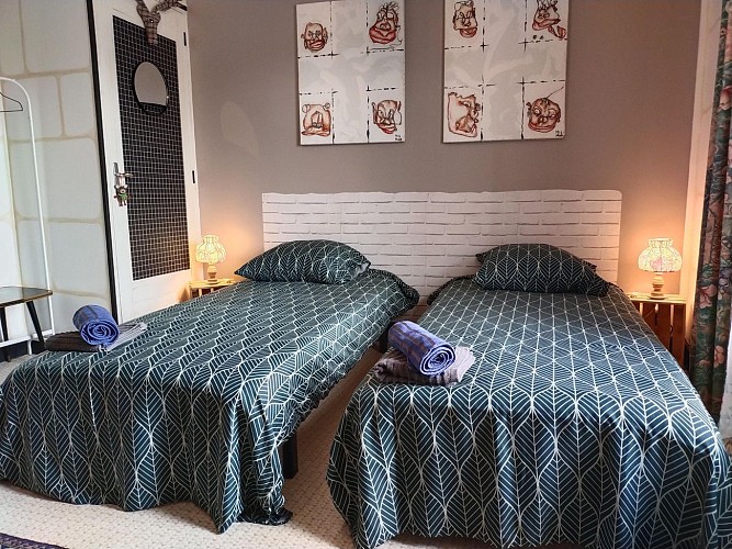 lits individuels convertible en king size