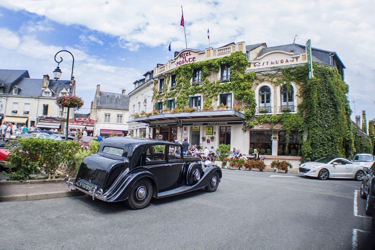 Façade de l'Hôtel de France