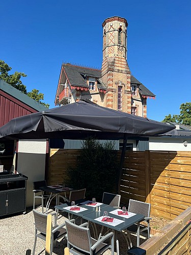 La terrasse du restaurant