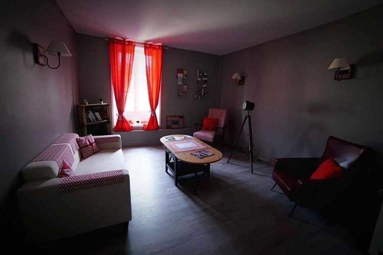 Coin détente hôtel de la Gare_Montval sur Loir
