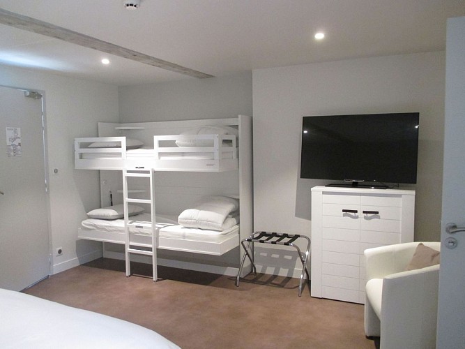 chambre-familiale- Hôtel Saint Martin