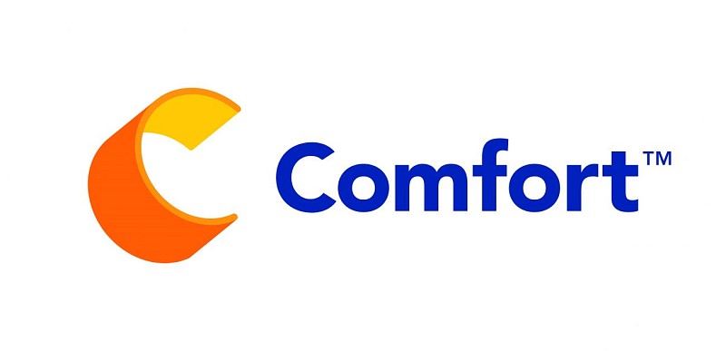 ComfortTM Internal Logo Landscape Pos CMYK