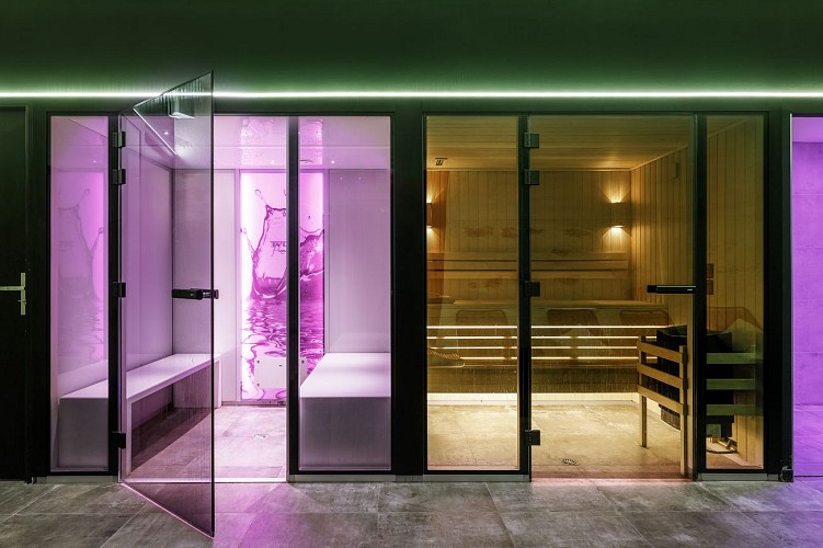 Sauna, Hammam, Douche sensorielle - Spa Maison Raphaël Perrier