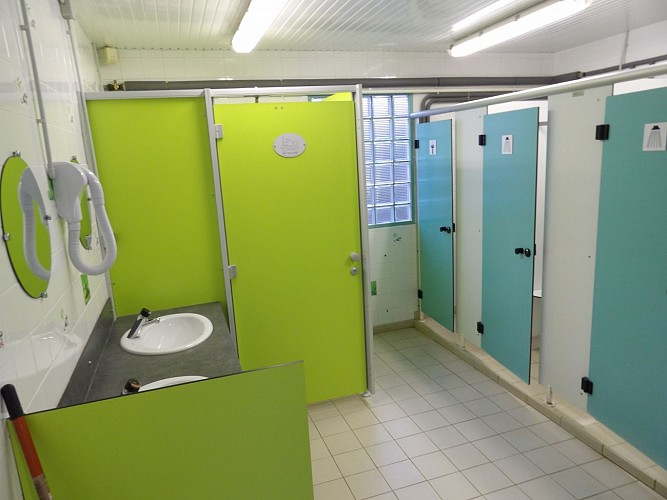 intérieure des sanitaires