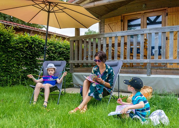 Camping de l'Hippodrome de Sablé - Chalets