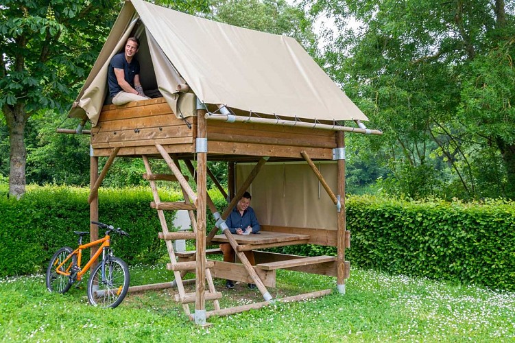 Camping de l'Hippodrome de Sablé - Tente Bivouac
