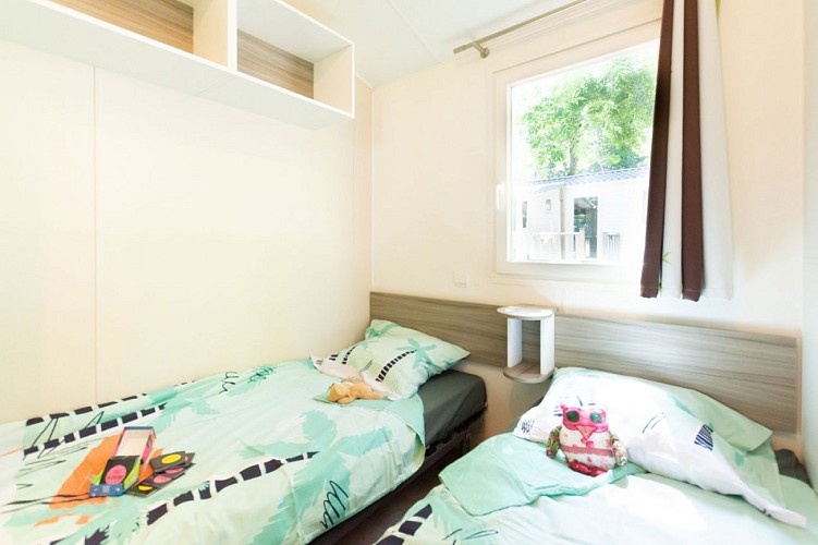 Camping-Le-Septentrion-chambre mobile home
