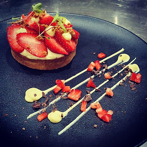 tarte aux fraises